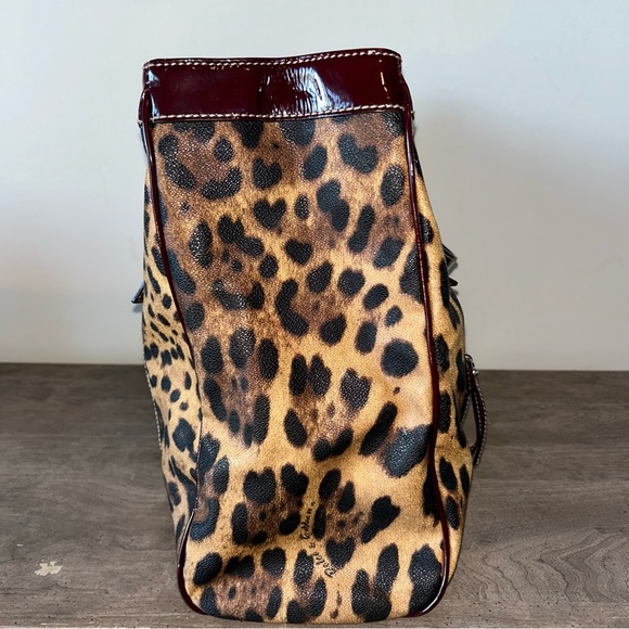 Dolce & Gabbana Miss Easy Way Leopard Print Shopper Tote 2000's **RARE FIND - Picture 13 of 15